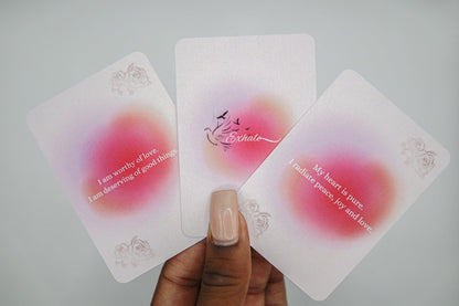 Pink - Soul-Satisfying Affirmation Cards - Empowering Affirmations and Motivating Messages to Uplift your Soul